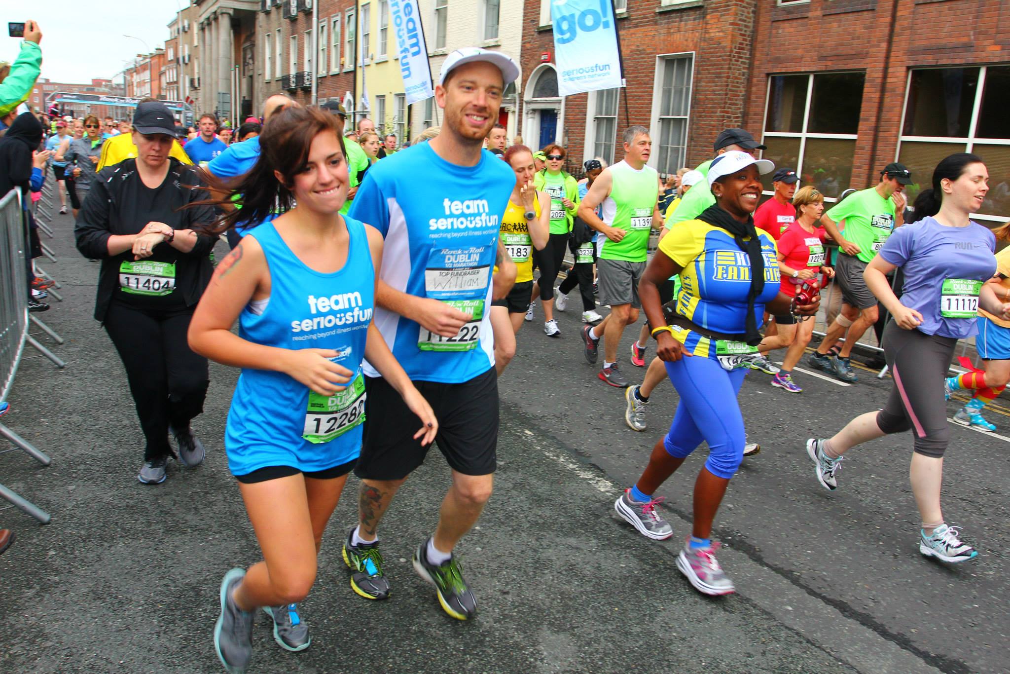 Bill Whittaker runs Dublin Half Marathon